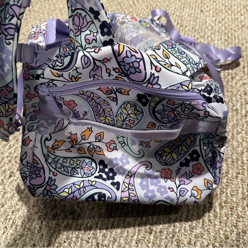 Vera Bradley Lighten Up XL Duffel Backpack - Picture 6 of 7